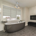 Custom 100% Bamboo Roman Shade Blind for Windows or Doors【2025-JU-01/04/22】