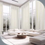 Loft Curtain Extra Long Pleated Curtains Sedona custom curtain by Fredesigner