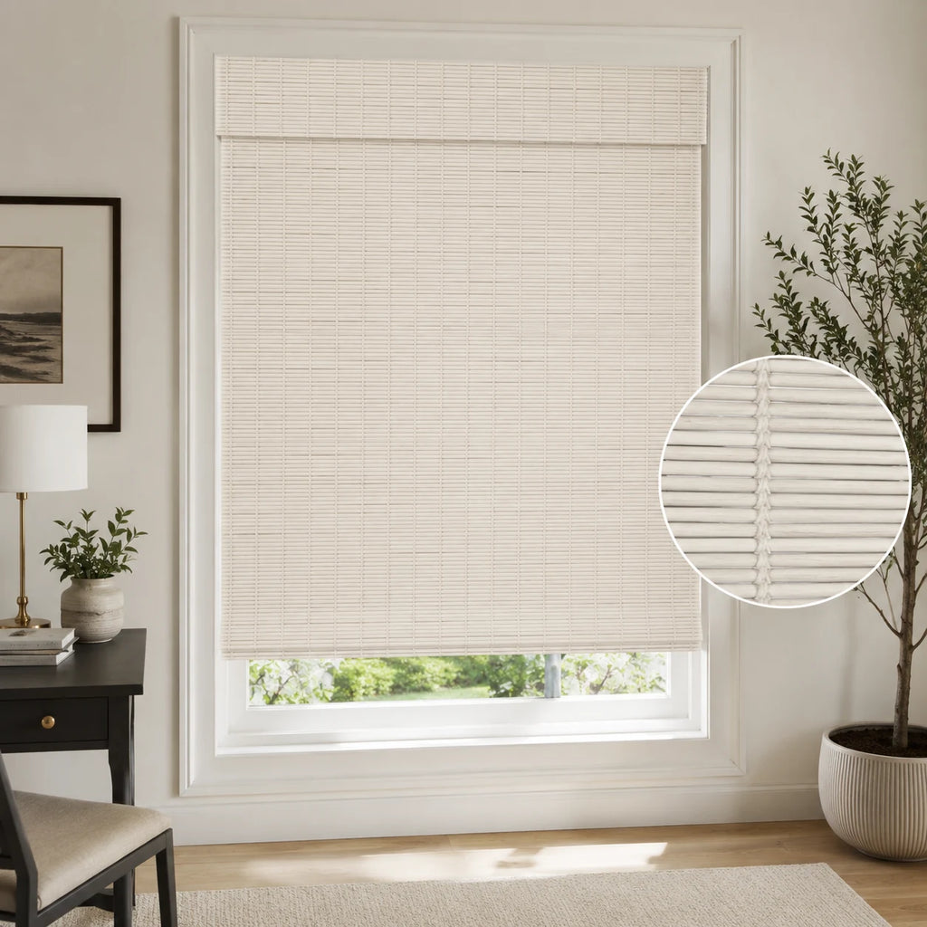 Extra Wide Curtains Sheer Curtains for Living Room Damme - Sandstone D87-6 browser generated product photo