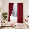 decorate curtains for christmas