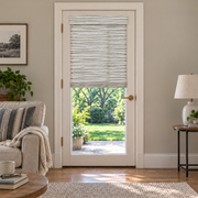 Custom Orelle French Door Bamboo Shades - Ivy Marble browser generated product photo by Fredesigner