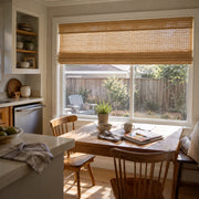 Fredesigner homepage first image - Bamboo Roman Shades