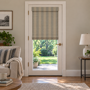 Custom Tessora Reed French Door Bamboo Shades - RS408-4 browser generated product photo by Fredesigner