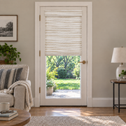Custom Velune French Door Bamboo Shades - Willow W079 browser generated product photo by Fredesigner