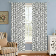 Flower Curtains for Bedroom Flower Pattern Curtains Dahlia - Fredesigner