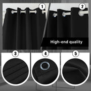 Made Black - Light Blocking, Perfect for Media Rooms &... natural home textile by Fredesigner