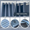Custom Navy Blue Curtain 100% Blackout custom curtain by Fredesigner