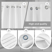 Custom 100% Blackout Curtains for Bedroom/Living Room - Fredesigner