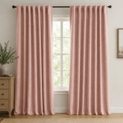 Floral Print Drapes Printed Curtains Iris - Light rose browser generated product photo