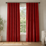 Print Drapery Panels Custom Printed Amaran - Red browser generated product photo