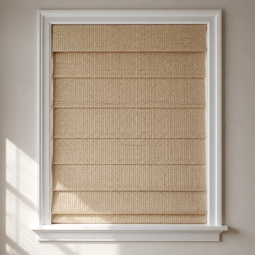 Bamboo Roman Shade Blind - DC05-01/02 - DC05-01 browser generated product photo