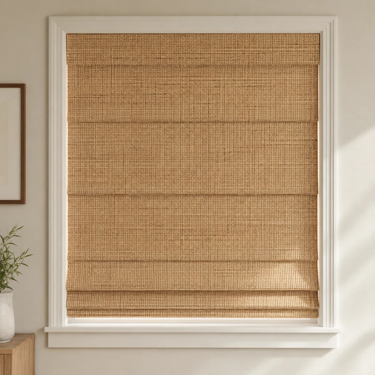 Bamboo Roman Shade Blind - DC05-01/02 - DC05-02 browser generated product photo