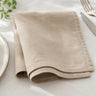 Linen Napkin Baby Shower Birthday Dining Table Decorations - Beige browser generated product photo