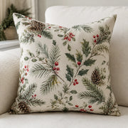 Linen Christmas Pillow Covers - Style 1 browser generated product photo