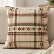 Linen Christmas Pillow Covers - Style 2 browser generated product photo