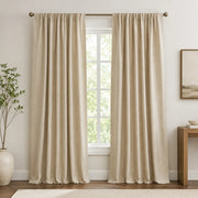 Neutral Plaid Curtains Modern Plaid Curtains Berge - Beige browser generated product photo