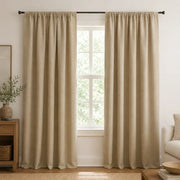 Neutral Plaid Curtains Modern Plaid Curtains Berge - Light khaki browser generated product photo
