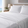 Breathable & Cooling Hotel Luxury Sheet Set - Hotel White Sheet browser generated product photo