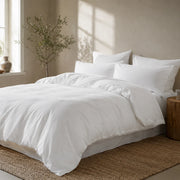 3-Pieces All Season Luxury Bedding Set - White browser generated product photo