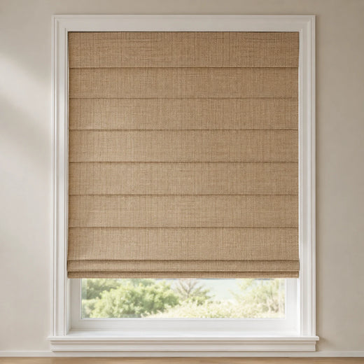 Bamboo Roman Shade for Windows - DF01/02 - DF-01 browser generated product photo