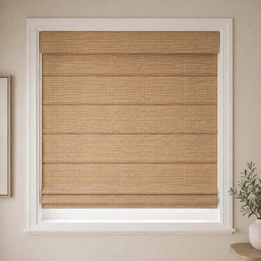 Bamboo Roman Shade Blind for Kitchen DP60-01 - DP60-01 browser generated product photo