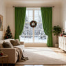 Christmas Velvet Curtains for Living Room Bolonia - Fredesigner