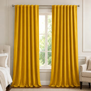 Velvet Kitchen Window Cafe Curtains  Bolonia - 