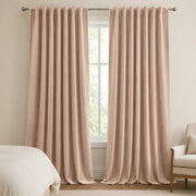 Velvet Kitchen Window Cafe Curtains  Bolonia - 