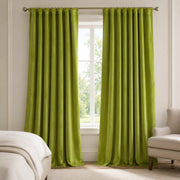 Velvet Kitchen Window Cafe Curtains  Bolonia - 