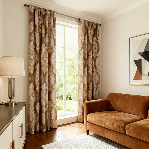 large print curtains