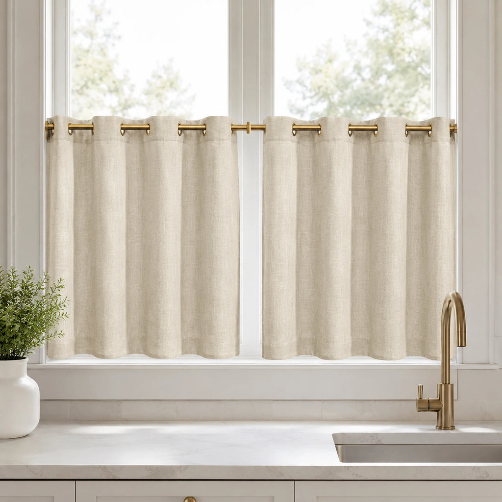 Lengths Window Curtain Sedge - #7084-10 Tapioca browser generated product photo