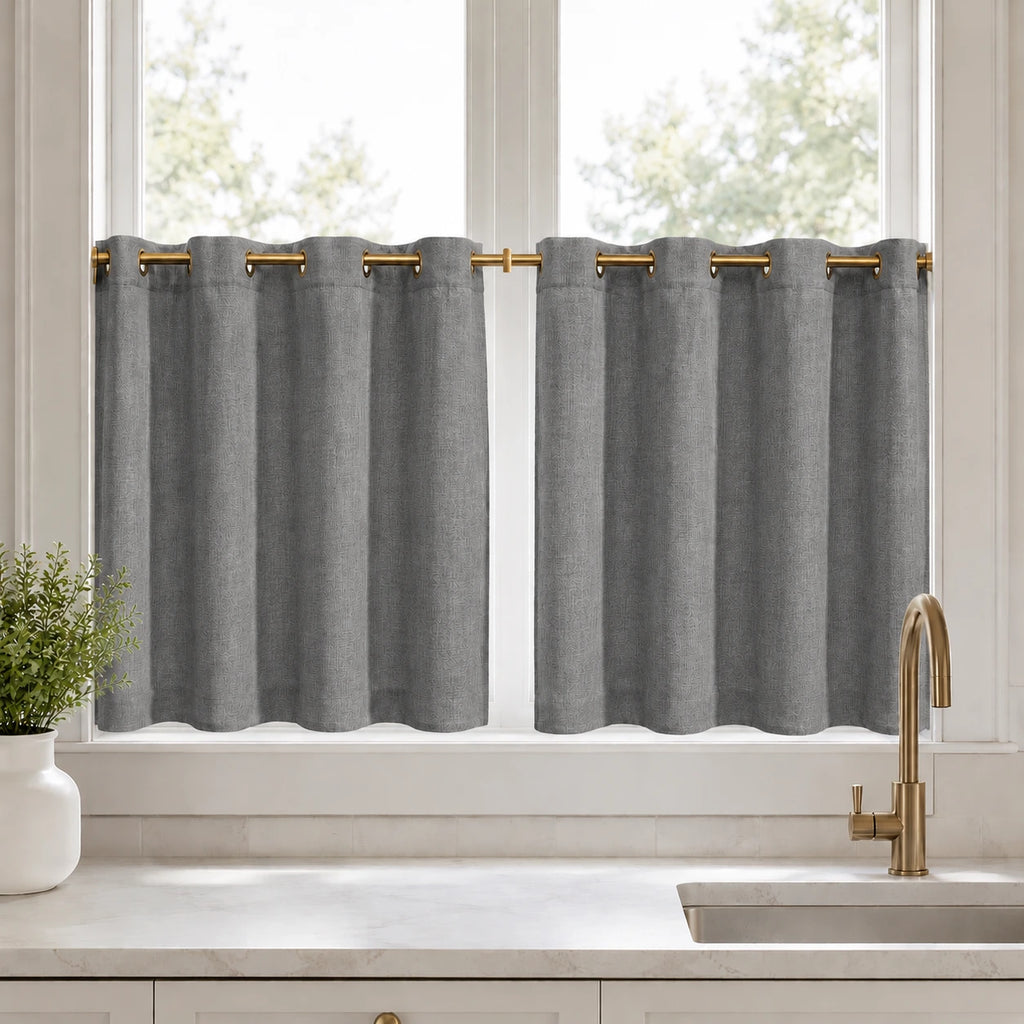 Lengths Window Curtain Sedge - #7084-19 Slate Gray browser generated product photo