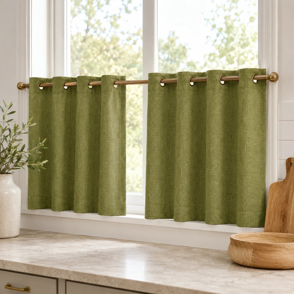 Lengths Window Curtain Sedge - #7084-29 Venetian Green browser generated product photo