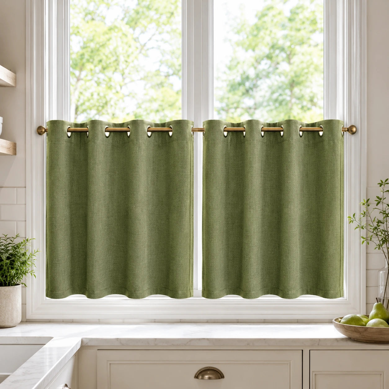 Lengths Window Curtain Sedge - #7084-32 Sea Port browser generated product photo