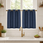 Lengths Window Curtain Sedge - #7084-40 Navy browser generated product photo