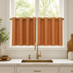 Lengths Window Curtain Sedge - #7084-48 Orange Copper browser generated product photo