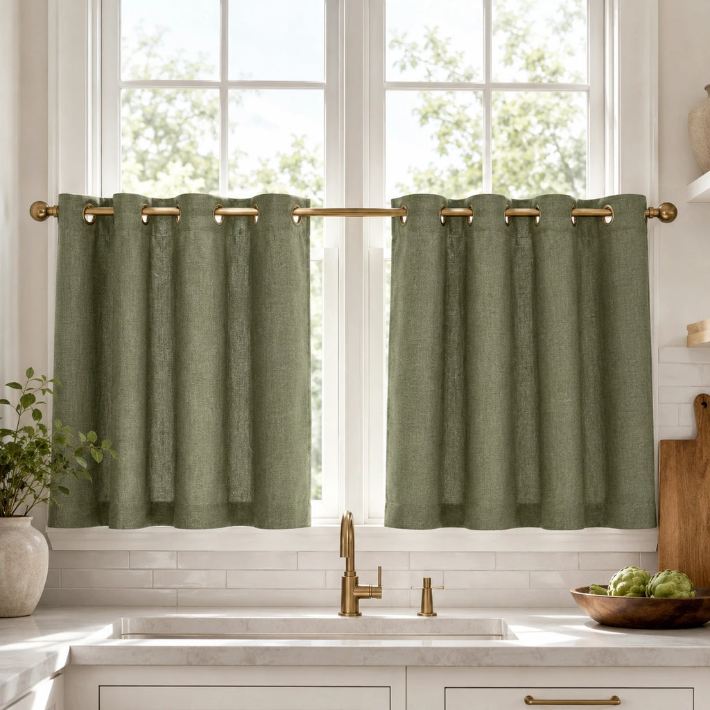 Lengths Window Curtain Sedge - #7084-51 Plum browser generated product photo