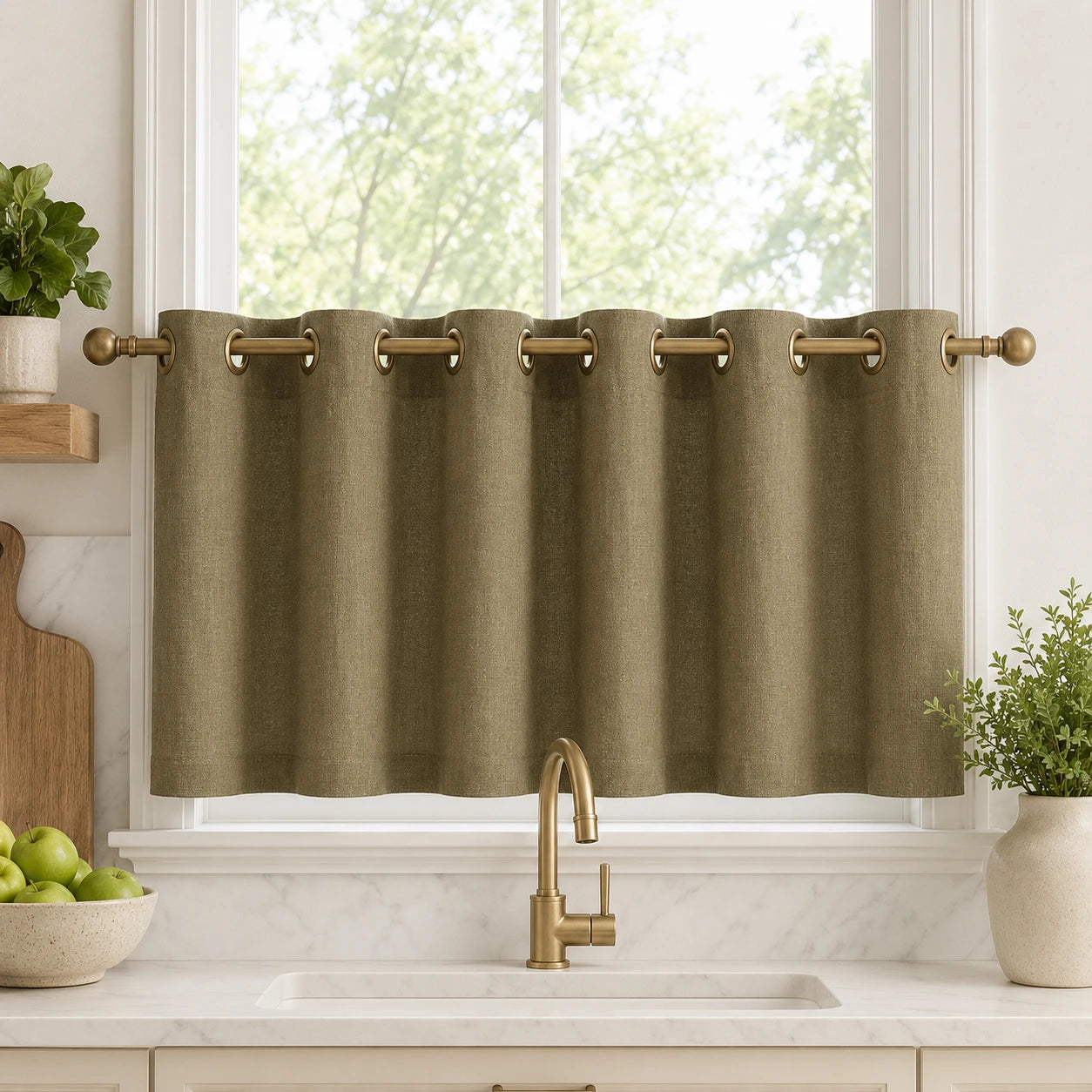 Lengths Window Curtain Sedge - #7084-57 Bronze browser generated product photo