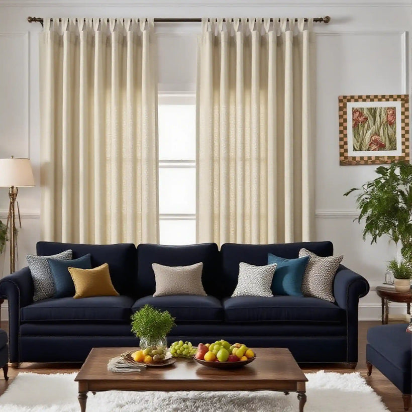 living room drapes
