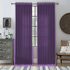 Luxury Curtains for Living Room Moab - #2029-20 Violet browser generated product photo