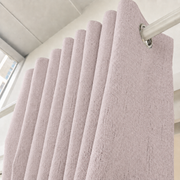 Natural Faux Linen 100% Blackout Grommet Curtains - Dusty Blush - view 3