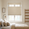 Custom Hazel Pale Almond Top Down Bottom Up Bamboo Shades - Pale Almond H11-4