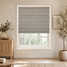 Custom Natural Black Gold Woven Bamboo Shades - Black Gold NU-03