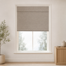 Custom Willow Gray Green Woven Bamboo Shades - Gray Green W07-2