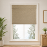 Custom Willow Wheat Woven Bamboo Shades - Wheat W07-1