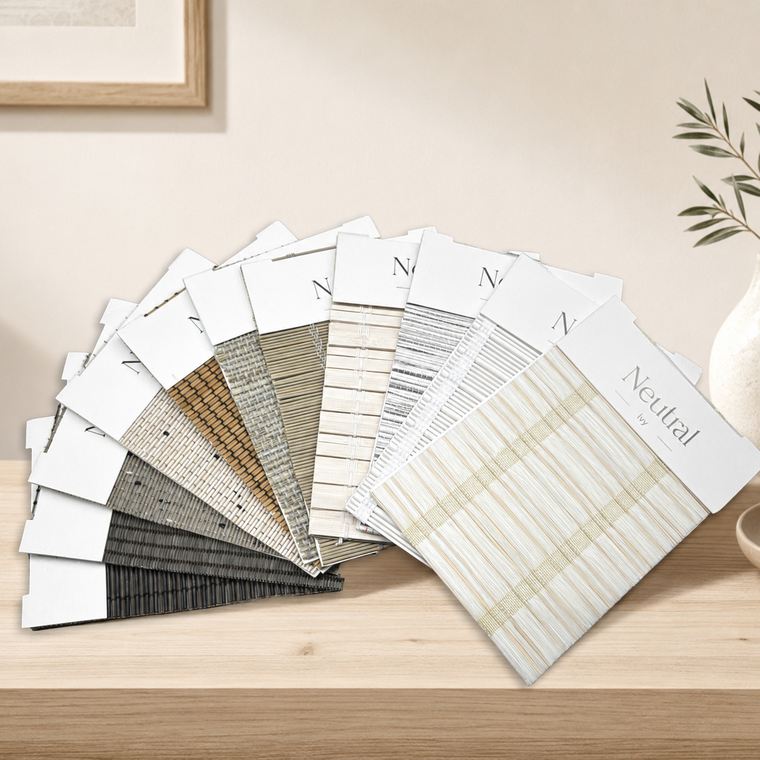 Ivy Bamboo Shade Sample Book - Sample-Book Ivy-FB