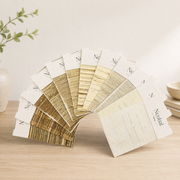Ramie Bamboo Shade Sample Book - Sample-Book Ramie-FB