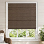 Outdoor Curtain Roman Shades Cordless - Hundred - AN53N-02 browser generated product photo