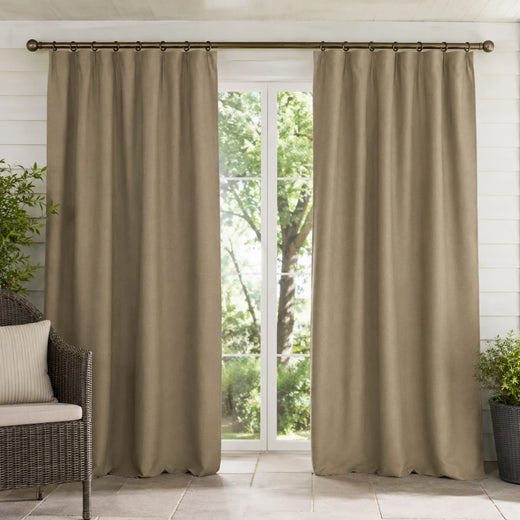 Outdoor Curtain Sliding Patio Door Curtains - Hundred - 13I browser generated product photo