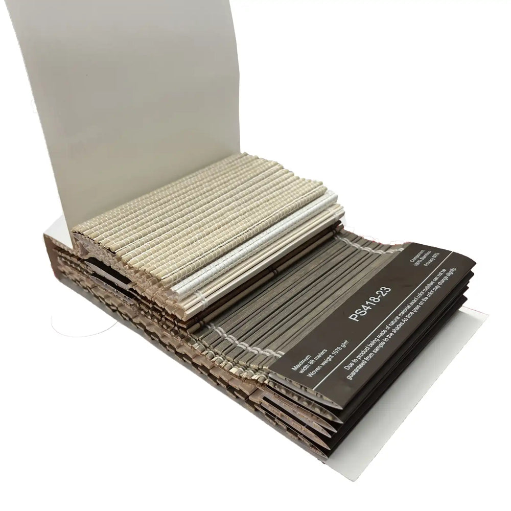 [Two] Roman shades sample booklet